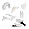KIT PLÁSTICOS COMPLETO ACERBIS YAMAHA YZ-F 450 2014 - 2017 BRANCO